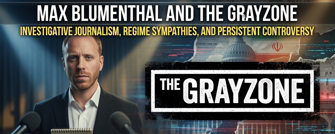 Max Blumenthal, The Grayzone, and the Iranian Regime’s Narrative Control in the West